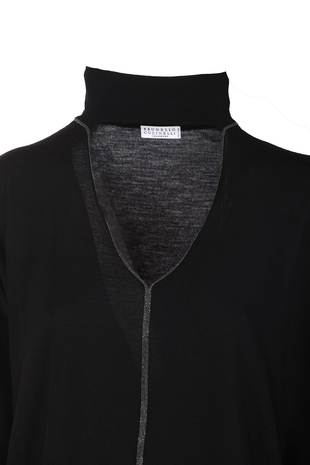 shop BRUNELLO CUCINELLI Saldi Pull: Brunello Cucinelli maglia leggera in lana e cashmere con profilo in monile.
Scollo a V.
Spalla abbassata.
Fondo e polsini in maglia a costine.
Composizione: 90% lana vergine 10% cashmere.
Fabbricato in Italia.. M14817804-C101 number 3518162